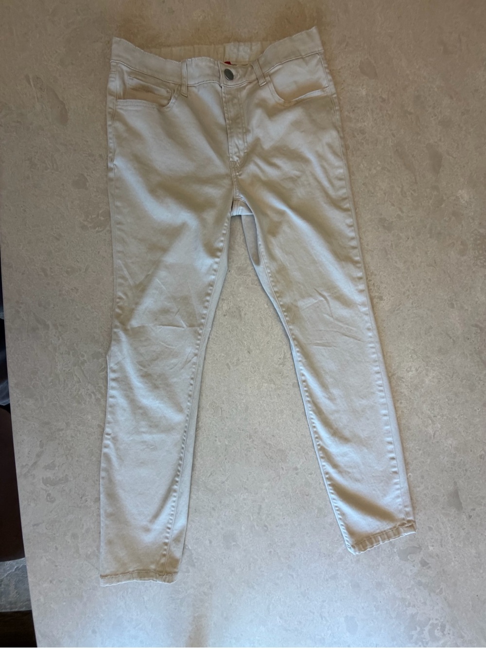 Guess Men's  Slim Fit Jeans in Off-White